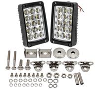 2x Fari da lavoro a led luci di marcia diurna lampada da lavoro ED work lights