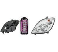 2x Fari HELLA S+D per MERCEDES-BENZ SPRINTER 3,5-t Furgon