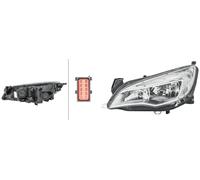 2x Fari HELLA S+D per OPEL ASTRA J