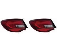 2x Fari posteriori ABAKUS S+D per OPEL ASTRA J