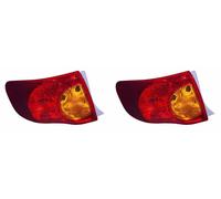 2x Fari posteriori ABAKUS S+D per TOYOTA COROLLA IX