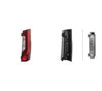 2x Fari posteriori HELLA S+D per MERCEDES-BENZ SPRINTER 3,5-t Furgon (B907