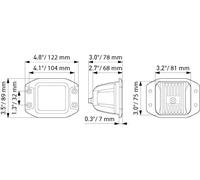 2x Faro ausiliario a lunga distanza Montaggio, interno 1FA 358 176-831 HELLA