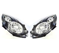 2x FARO FANALE PROIETTORE ANT. SX DX MOTORINO NERO per RENAULT TWINGO 2 2007-