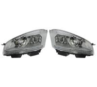2x FARO FANALE PROIETTORE ANTERIORE SX DX MOTORINO per Citroen C4 Picasso 10-13