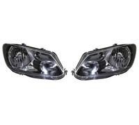 2x FARO FANALE PROIETTORE ANTERIORE SX DX + MOTORINO per VW CADDY III 2K 10-13