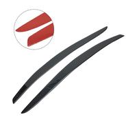 2x Faro Nero Lucido Palpebre Rivestimento Sopracciglio Per BMW Serie 3 E92 E93