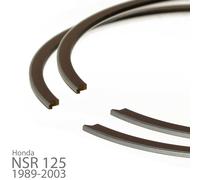 2x Fascia elastica per Honda NSR 125 R 1989-2003 + CRM 125 R 1990-1999