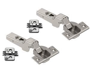 2x Fascia Per Set Blum Porta Blocco Arresto 110° Cerniera 70T3650TL Senza Molla