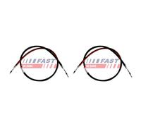 2x FAST Cavo Del Freno a Mano Flessibile per Peugeot Expert Scatola