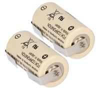 2X FDK Litio 3V Batteria CR 17335SE 2/3A - Cella LF A Forma U 1800mAh