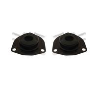 2X FEBEST Supporto Della Molla Posteriore Per Nissan X-Trail T30 2.2 DCI 4X4
