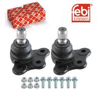 2X Febi 02271 Giunto di Supporto Guida Anteriore Per Opel Astra Zafira A