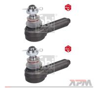 2x Febi 03135 Testa Tirante Anteriore per Mercedes-Benz B667 B668 B670
