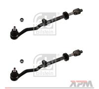 2X Febi 08572 Barra Di Sterzo Per BMW E30