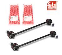 2X FEBI 09206 Barra Stabilizzatrice Anteriore L+R Per OPEL CORSA MERIVA SAAB 9-5
