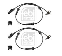 2x Febi 102225 Sensore Velocità Ruota Frontale per Fiat Fiorino Grande Punto