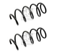 2x Febi 104737 Molla di Sospensione Frontale per VW Golf VI Golf Plus Jetta III