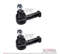 2x Febi 12778 Testa Tirante Anteriore per Opel Corsa B Caravan Combinato Tigra