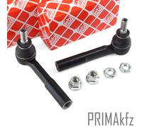 2x Febi 12779 Testa Tirante Anteriore per Opel Astra G Zafira A