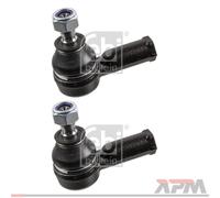 2x Febi 12963 Testa Tirante Anteriore per Saab 900 I 900 II AC4 AM4