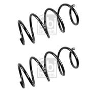 2x Febi 174710 Molla di Sospensione Frontale per Renault Megane III Grandtour