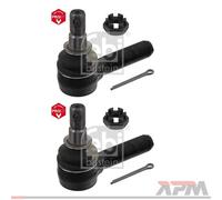2x Febi 17564 Testa Tirante Anteriore per Mercedes-Benz W460 W461 W463 W631