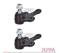 2x Febi 180542 Braccio Strutturale Frontale per Peugeot Partner Citroën Berlingo