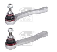 2x Febi 183175 + 183178 Testa Tirante Anteriore per Porsche Panamera 970