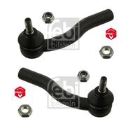 2x Febi 22907 + 22909 Testa Tirante Anteriore per Fiat 500 312 Ford Ka RU8