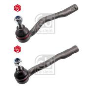 2x Febi 23603 + 23605 Testa Tirante Anteriore per Toyota Avensis