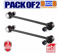 2x FEBI 23635 Barra Antirollio Anteriore Drop Links Toyota Corolla Avensis...
