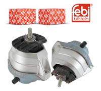 2X FEBI 24096 24097 Supporto Motore Sinistro Destro Per BMW E60 E61 E63