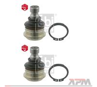 2x Febi 26301 Braccio Strutturale Frontale per Hyundai Trajet Equus / Centennial