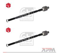 2X Febi 27927 Giunto Assiale Barra Di Sterzo Anteriore Per Mitsubishi Carisma DA