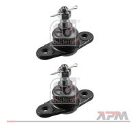 2x Febi 29704 Braccio Strutturale Frontale per Kia Rio II Jb Hyundai Accent LC