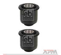 2x Febi 31129 Supporto Corpo Dell'Asse Posteriore per Peugeot 207 Cc Citroën C3