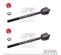2x Febi 31524 Giunto Assiale Tirante Frontale per Mercedes-Benz W204 S204 W212