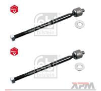 2x Febi 31750 Giunto Assiale Tirante Frontale per Toyota Prius W2
