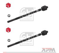 2X Febi 33128 Giunto Assiale Barra Stabilizzatrice Anteriore Per Mazda II LW