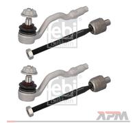 2X Febi 33512 Barra Di Direzione Anteriore Per BMW E70 E71 E72