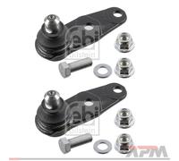 2x Febi 34525 Braccio Strutturale Frontale per Renault Twingo II CN0