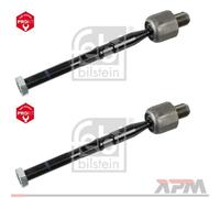 2X Febi 36501 Giunto Assiale Barra Di Sterzo Anteriore Per BMW E46 E85 E86