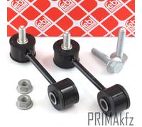 2x Febi 36676 Barra Accoppiamento Asse Ant. per Seat Leon Skoda Octavia VW Bora