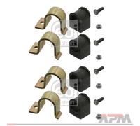 2x Febi 36700 Set Cuscinetti Stabilizzatrice Ant. per Mercedes-Benz B903 VW Lt