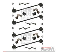 2x Febi 37069 Riparazione Cuscinetto Stabilizzatore Frontale per VW Skoda Seat