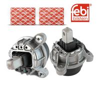 2X Febi 39015 + 39016 Supporto Motore Sinistra Destra Per BMW F10 F18 F07 F11
