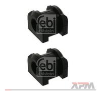 2x Febi 39166 Supporto Stabilizzatrice Frontale per Peugeot Citroën Mitsubishi