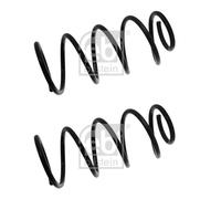 2x Febi 39563 Molla di Sospensione Frontale per Ford Focus II Familiare