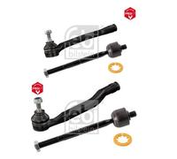 2x Febi 39823 + 39822 Barra Stabilizzatrice Frontale per Renault Megane III